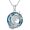 F-Phoenix Crystal Necklace, variant on Crystals Phoenix/Crystals Dragon/Cross Sword Dragon Pendant Necklace 925 Sterling Silver with 24+2/18+2 Inch Stainless Steel Chain Jewelry Gifts for Men & Women(with Gift Box)