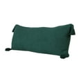 thumbnail image 3 of Ox Bay Hampton 14" x 36" Green Solid Cotton Reversible Adult Decorative Throw Pillow, 3 of 10