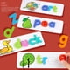 thumbnail image 3 of Juego de palabras de ortografía de madera, tarjeta de reconocimiento de letras, rompecabeza Carevas Juego de ortografía, 3 of 7