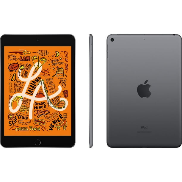 Apple iPad Mini 6 (2021, 64 Go, Wi-Fi, rose) (MLWL3LL/A) reconditionné avec  pochette à fermeture éclair marocaine violette + kit de nettoyage d'écran 