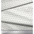 thumbnail image 3 of Soimoi Cotton Voile Fabric Dots Shirting Printed Fabric 1 Yard 56 Inch Wide, 3 of 3