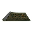 thumbnail image 2 of Ahgly Company Indoor Rectangle Persian Turquoise Blue Traditional Area Rugs, 5' x 7', 2 of 4