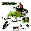 Artic Cat Radio-Controlled Snowmobile, Green