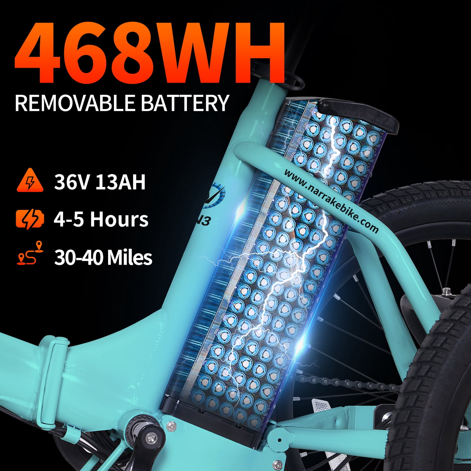 Electric Tricycle for Adults, Fat Tire Folding Trike, Peak 700W Step-Thru Etrike with Removable Battery and Large Basket
