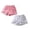 Pink 1PCS & White 1PCS, variant on XEGLSBU 2 Pack Girl's Short Jeans Comfortable Fashion Summer Casual Thin Denim Shorts Size 6-7 Years