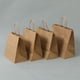 thumbnail image 2 of Bolsas de papel kraft con asas para regalo de cumpleaños bodas fiestas., 2 of 8