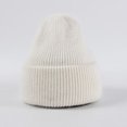 thumbnail image 4 of D-GROEE Unisex Knit Cuff Beanie Hat, Double Layer Thickening Solid Color Winter Warm Knitted Ski Skull Cap for Men Women, 4 of 8