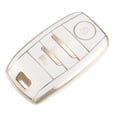 thumbnail image 1 of Auto Remoto Llave Fob Estuche Cubierta 4 Botón Protector para kia Forte Blanco, 1 of 1