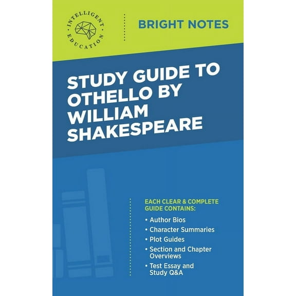 Bright Notes Study Guide to Othello by William Shakespeare, (Paperback)