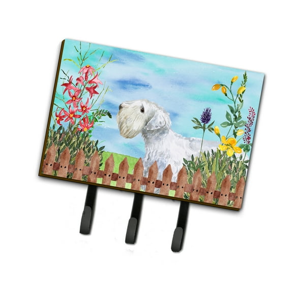 Caroline'S Treasures Ck1246Th68 Sealyham Terrier Spring Leash or Key Holder, Triple, Multicolor, Decorative