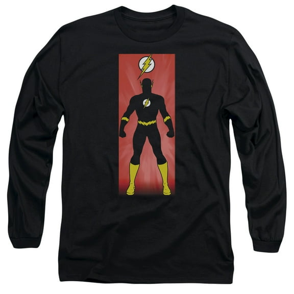 Jla - Flash Block - Long Sleeve Shirt - X-Large