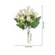 thumbnail image 4 of 2pcs Flores de cerezo artificiales decoración del hogar, decoraciones de atmósfera de boda, flores falsas, blanco, 4 of 5