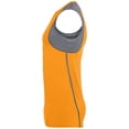 thumbnail image 4 of Augusta L Astonish Sleeveless Jersey Power Orange/Graphite 2524, 4 of 4