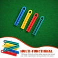 thumbnail image 3 of OUNONA 8Pcs Green Billiards Cues Rack Durable Rubber Simple Design for Wall Mounting, 3 of 6