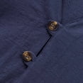 thumbnail image 6 of Tauxra Long Sleeve Casual Shirt for Men, Linen Shirt with Half Zip and Lapel Collar, Soft and Comfortable Top for Daily Wear, 6 of 7