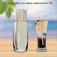thumbnail image 4 of Reusable Eco-Friendly Straws, 1000 Count, Flexible & Safe for Beverages, Home, Bar, Parties, Events, 4 of 5