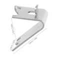 thumbnail image 2 of unbranded 15Ud Clip Curvo Para Estantes De Refrigerador Y Congelador Con Soporte Pesado De, 2 of 8