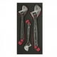 thumbnail image 1 of Juego De 3 Llaves Ajustables Black Ch114 Urrea Urrea CH114, 1 of 2