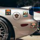 thumbnail image 2 of Plastic Reflective Car Stickers Waterproof Decals for Vehicle Decoration Bear 148x155mm, 2 of 9