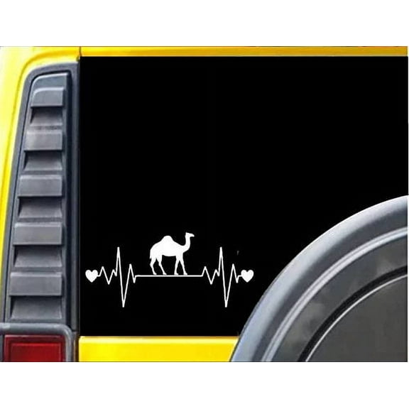 Camel Lifeline Heartbeat *J395* 8.5" wide sticker decal