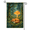 D, variant on XaaKee Yard Flags, Magical Botany Curious Fox Garden Flag, Double-sided High-Quality White Linen Summer Garden Flag for Outside Clearance, 12x18Inch