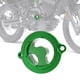 thumbnail image 4 of Tapa del filtro de aceite de motocicleta, accesorios premium para Kawasaki KLR650 Verde, 4 of 6