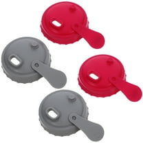 Masteelf  4 Pcs Can Saver Lid Covers for Soda Seltzer Drinks Beverages