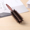 thumbnail image 6 of Yucurem 3 Sizes Anti Static Wood Bristle Hair Round Brush Hairdresser Styling, 6 of 10