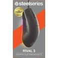 thumbnail image 1 of RIVAL 3 GEN2 WIRED MOUSE BLACK - PC, 1 of 7