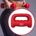 thumbnail image 6 of GARENDE Boxing Dumbbell Grip Dumbbell Exercise Training Equipment Handheld Weight Hand Weight for Running Gymnastics Yoga Workout Mma 1.5KG, 6 of 9