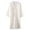 White, variant on Women Robes Long Knit Bathrobe Soft Sleepwear Comfortable Ladies Stretch Loungewear Dark Gray XXL