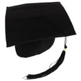 thumbnail image 1 of KAKOWELY Sombrero de graduación de licenciatura, birrete de ceremonia de graduación, sombrero de doctorado con borla, 1 of 5