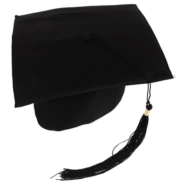 KAKOWELY Sombrero de graduación de licenciatura, birrete de ceremonia de graduación, sombrero de doctorado con borla