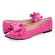 thumbnail image 2 of Zapatillas de ballet TN TANGNEST, a la moda, para mujer, con lazo, rosa y rojo, 2 of 7