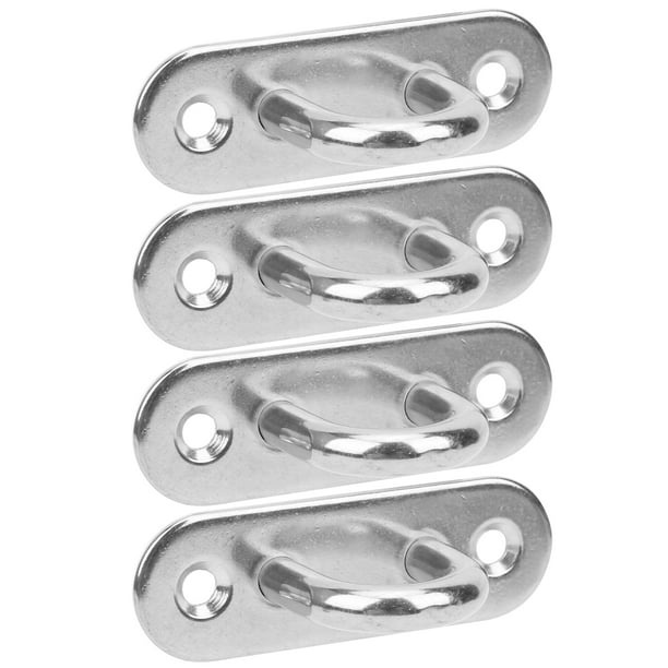Ceiling Hook Pad, Wall Mount Hook Pad High Hardness High Atrength U-shaped  Wall Hanger, Durable 4 PCS Boat Rigging For Yoga Rope Hanging 