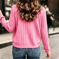 thumbnail image 6 of Sheghy Women Spring Light Zip Jacket Solid Long Sleeve Pocket Casual Daily Coat Zip-Up Pink L, 6 of 9