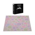 thumbnail image 3 of Ambesonne Pastel Jigsaw Puzzle Durable Cardboard, Geometric Polka Dots, 1000 pcs, Rose Pale Pink and Green, 3 of 5
