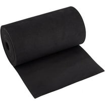 157.4 inch Black EVA Foam Sheets Roll 7.8inch Wide Foam Seal Strips