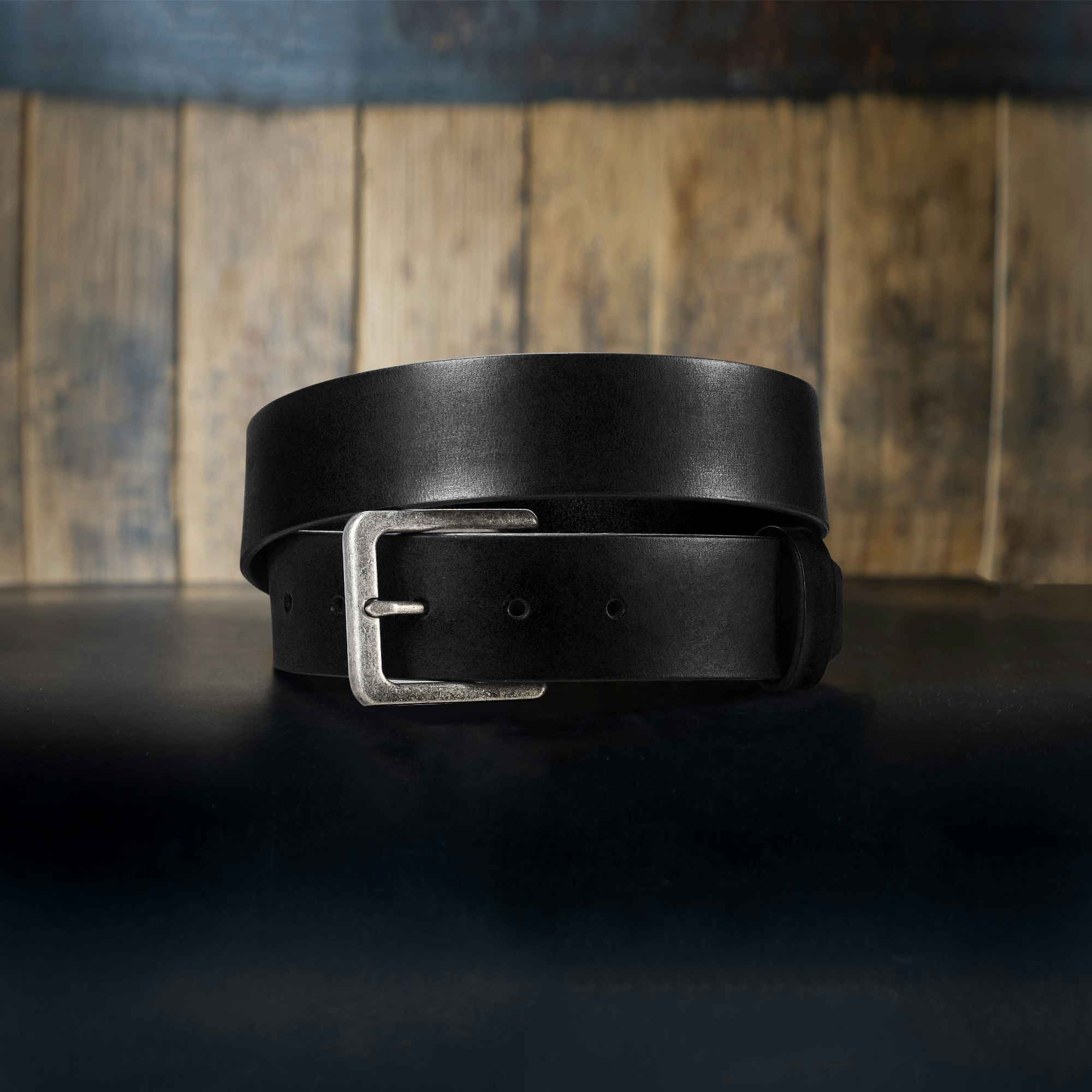 Wrangler Men's Genuine Leather Belt with Removable Buckle photo 8