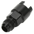 thumbnail image 4 of Adaptateur EFI, Raccord de Ligne de Carburant Mâle Anodisé Noir pour Filtres de Rails de Carburant An6-5/16 Po, 4 of 8