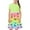 B Multicolor, variant on Fjofpr Toddler Clothes under $5 for Girls Toddler Kids Girls Cute Splicing Print Short Sleeve Stretchy Dress A Line Dress(4-14Years)