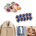 thumbnail image 1 of 20 Piezas De Decoración De Botones De Diamantes De Imitación De Aleación Para Broche De Costura Macarena  Botones de diamantes de imitación, 1 of 8