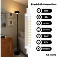 thumbnail image 4 of Qucyy 2 Pack 10W R7s 118mm Dimmable LED Bulb Warm White 3000K 100W Halogen Equivalent Linear Double Ended Reflector for Garden Public Corridor Street Lights Floodlights [C, 4 of 5