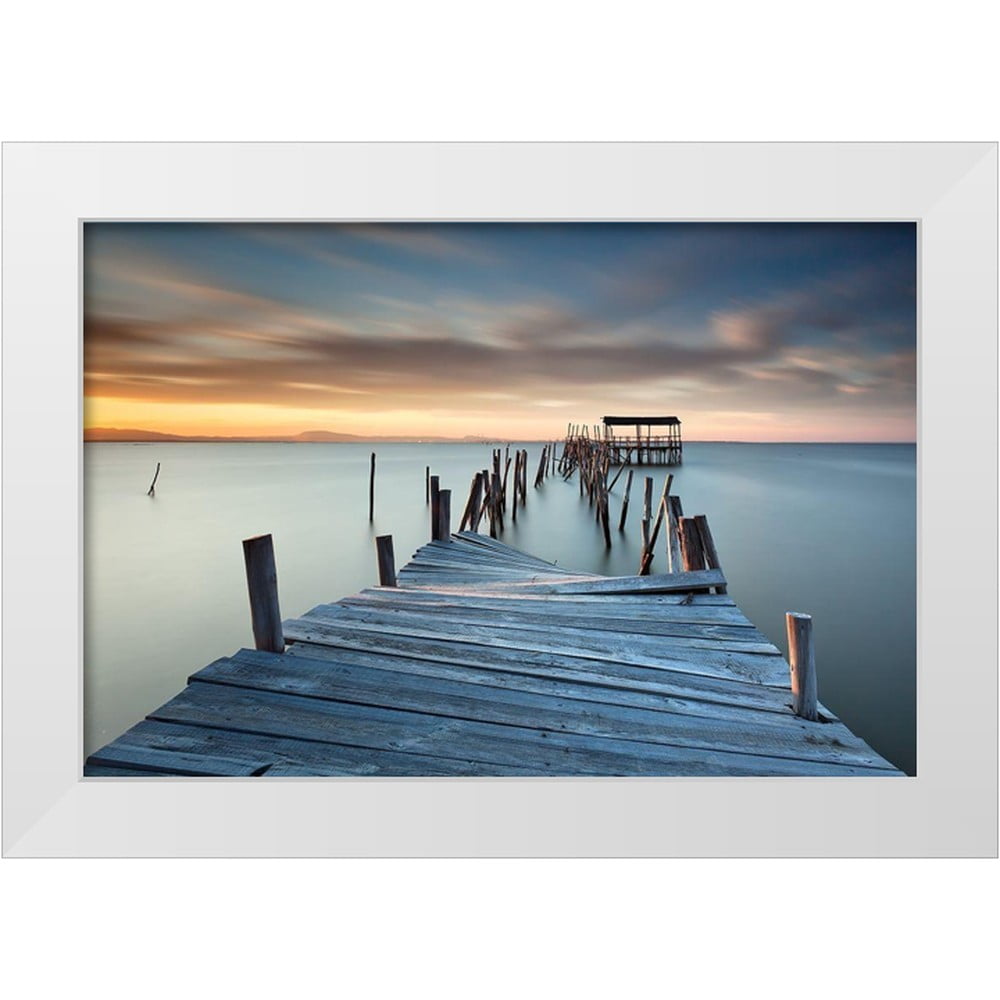 David, Rui 18x13 White Modern Wood Framed Museum Art Print Titled ...