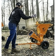 3 in. 7 HP Cyclonic Wood Chipper Shredder with KOHLER CH270 Command PRO Commercial Gas Engine