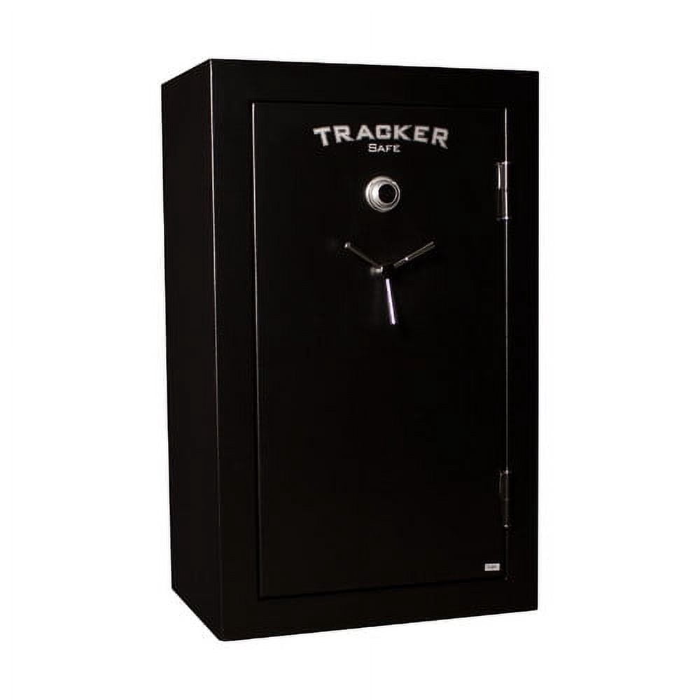 Tracker Safe M22-DLG 24-Gun Fire Resistant Combination/Dial Lock Gun Safe, Black