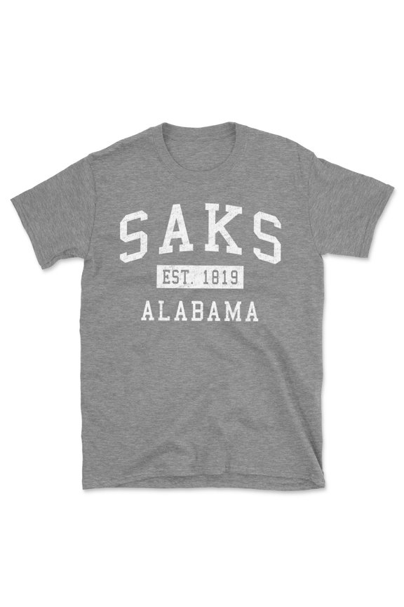 Saks Alabama Classic Established Men's Cotton T-Shirt