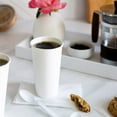 thumbnail image 3 of [100 Pack] 12 Oz. White Paper Hot Cups - Coffee Cups, 3 of 5