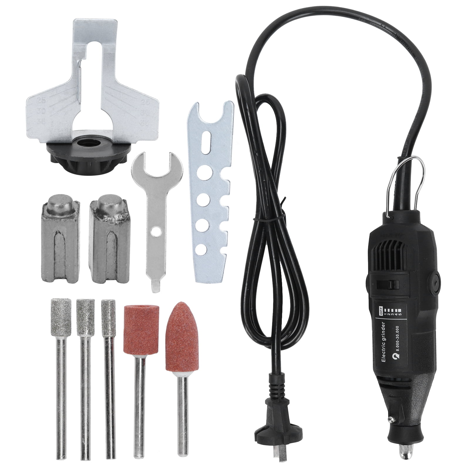 Mini Electric Grinder 130W HandHeld DIY Grinding Drilling Machine US 110V 50/60HZ