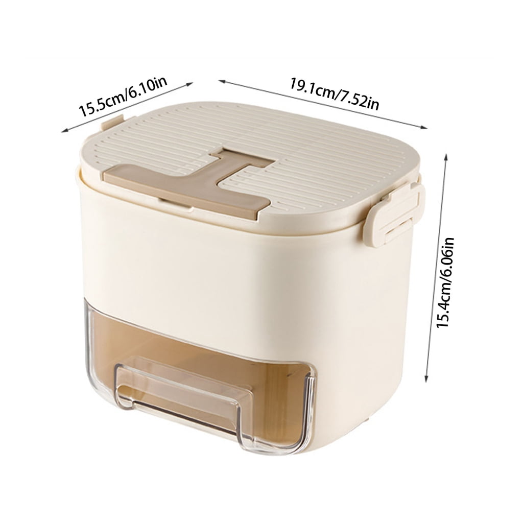 Osdhezcn Drawer Type Ice Cubes Tray With Lid Stackable Freezers Container Ice Cubes Maker For Cocktails Baby Food Storage